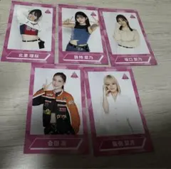 日プ女子　チェキ風トレカ