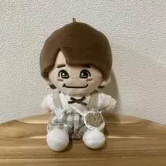 ちびぬい服　NO.250 トップス・サロペット・ポシェット3点セット
