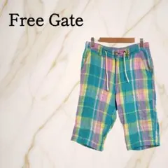 ◇FreeGate◇フリーゲート◇チェック柄ハーフパンツ メンズ カジュアル 夏のサムネイル