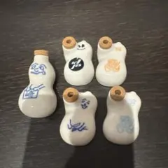 崎陽軒シウマイ 70周年記念✕1 ノーマル✕4 ひょうちゃん醤油入れ