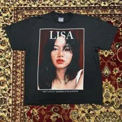 LALISA LISA BLACKPINK リサーブラックピンクTシャツ