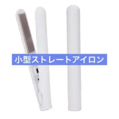 ★ ヘアアイロン ストレート 前髪向け USBヘアーアイロン 小型　旅行に◎