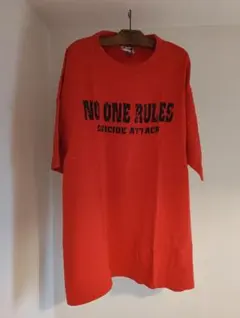 NO ONE RULES Tシャツ XL アメリカ製のサムネイル