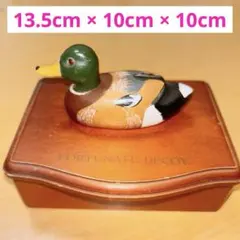 FORTUNATE DECOY 小物入れ アクセサリーケース 木製 カモ