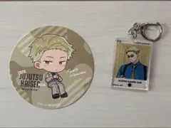 呪術廻戦カフェ2025 七海建人アクリルキーホルダー&コースターセット