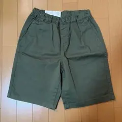 【未使用】UNIQLO キッズ　ストレッチイージーショートパンツ　サイズ140