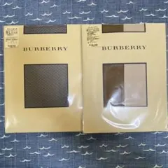 【新品】バーバリー　ストッキング　2点　まとめ売り