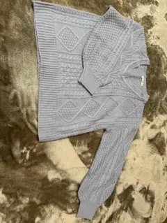 ★INGNI 水色　長袖ニット M