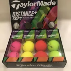 TaylorMade DISTANCE+ SOFT ゴルフボール ３個✖️4セット