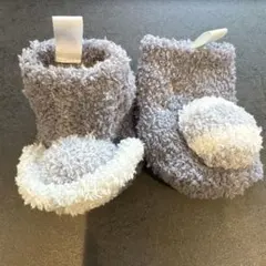 gelato pique ベビー靴下 グレー 水色