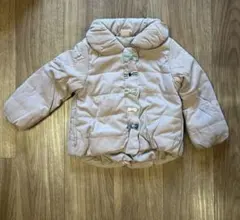 petit main 中綿コート 100cm ピンク