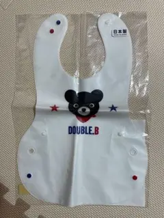 DOUBLE.B クマデザインエプロン