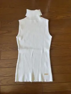 Rady ホワイトタートルネックノースリーブS