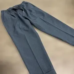 グラミチ×アダムエロペ別注 ストレッチワイドテーパードクロップド スラックス M