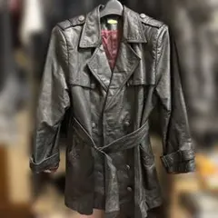 レザーコート 羊皮 y2k 平成ギャル グランジ