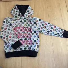 男の子120 TKSAPKID パーカー 総柄 キッズ　120cm