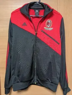 adidas ACミラン ジャージ Sサイズ 赤/黒