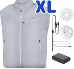 大容量バッテリー搭載‼️ 【ベスト＆ファンバッテリーセット】 XL