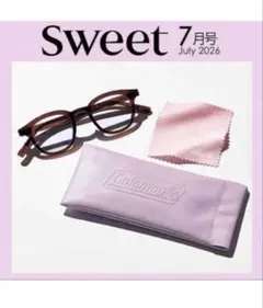 Coleman サングラス ケース付き　SWeet付録