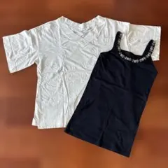 ジーナシス タンクトップとTシャツセット