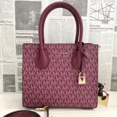 ★ MICHAEL KORS ショルダーバッグ ワイン ハンドバッグ