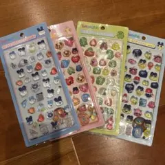 たまごっち　3Dシール　4枚セット　海外