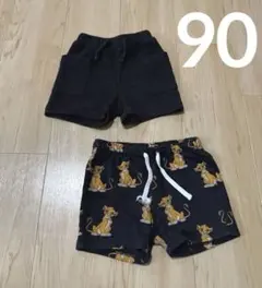 zara SEASON REASON シンバ ショートパンツ 90 2枚set