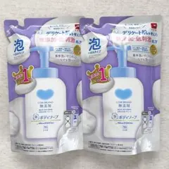 カウブランド 無添加 ポディソープ 450ml 2個セット 詰替用 泡タイプのサムネイル
