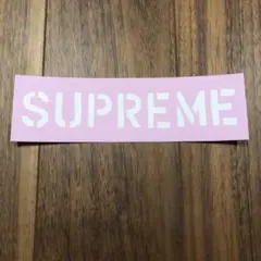 SUPREME ステッカー 26ss hard pink - メルカリ