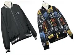 2WAY Thunder Storm リバーシブルブルゾン 総柄 M ストリート