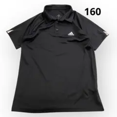 adidas アディダス ポロシャツ ブラック 160 レディース