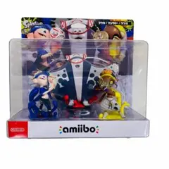 新品　任天堂　amiibo すりみ連合セット[フウカ／ウツホ／マンタロー]（スプ