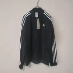 adidas スウェット ジャージ ジャケット ブラック L