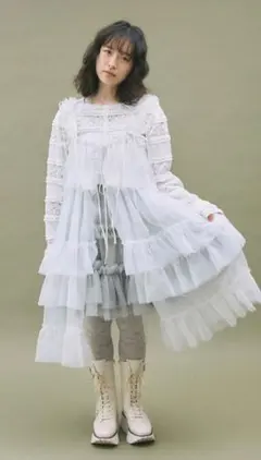 The Toe Heracles Tulle Skirt アイボリー M - メルカリ
