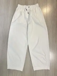 一度のみ着用美品　Brunello Cucinelli ジャージパンツ　白のサムネイル