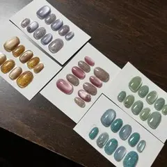 推しカラー☆ジェルネイルチップ サイズフルオーダー マグネット