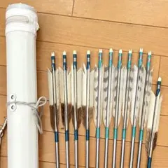 新品未使用】弓道 矢6本組 EASTON XX75 1913 花白鳥羽98cm - メルカリ