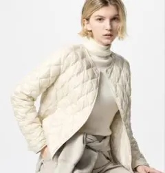 パフテックキルティングジャケット/ウォームパデッド 収納袋付き