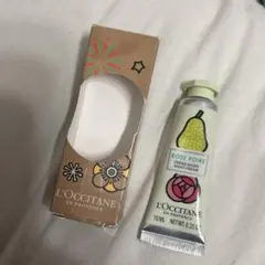 ロクシタン　ラフランスローズ　ハンドクリーム