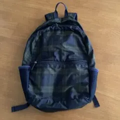 無印良品　キッズ　リュックサック　チェック