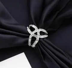 ♥️再入荷♥️スカーフリング　スカーフ留め　ストール留め　シルバー　人気