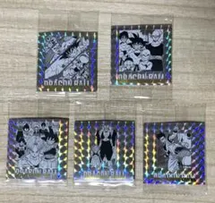《未開封》ドラゴンボール40周年記念シール　ウエハース2　5枚まとめ売り