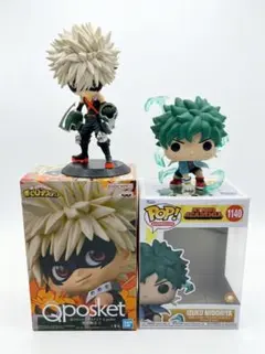 【開封済み処分】ヒロアカ　デフォルメフィギュア　２種