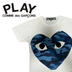 play 꼼데가르송 迷彩 Tシャツ S カモフラ カモ y2k ロゴ