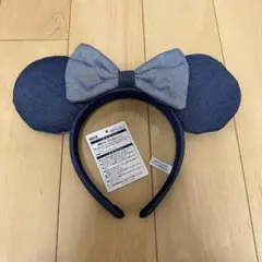 【新品未使用】ディズニー ミニー カチューシャ デニム タグ付き