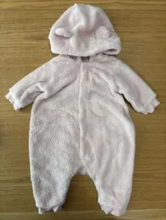 UNIQLO ユニクロ ピンク フリース ロンパース 70cm