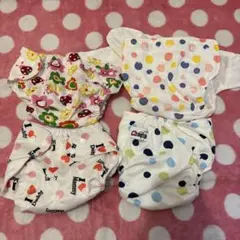 おむつカバー　布おむつ　４枚セット　まとめて