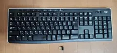 Logicool ワイヤレスキーボード 日本語配列 USBレシーバー付き
