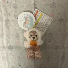 シェリーメイ⑥ ホワイトウインタータイム　ぬいぐるみバッジ　ぬいぐるみチャーム