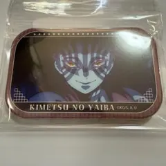 鬼滅の刃 メモリーズスクエア缶バッジ 猗窩座 アニメ マンガ キャラクター